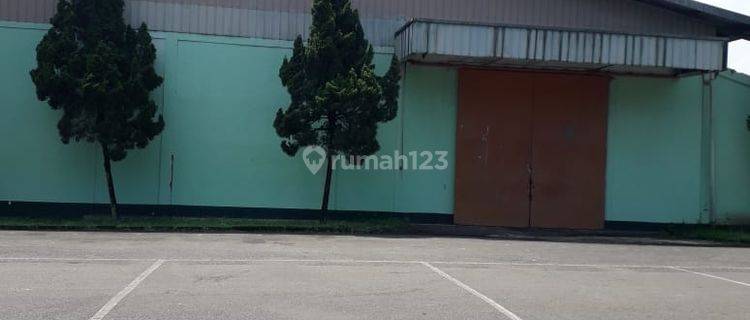 Disewakan Gudang Siap Pakai Ex Pabrik Bersih Mainroad Banjaran  1