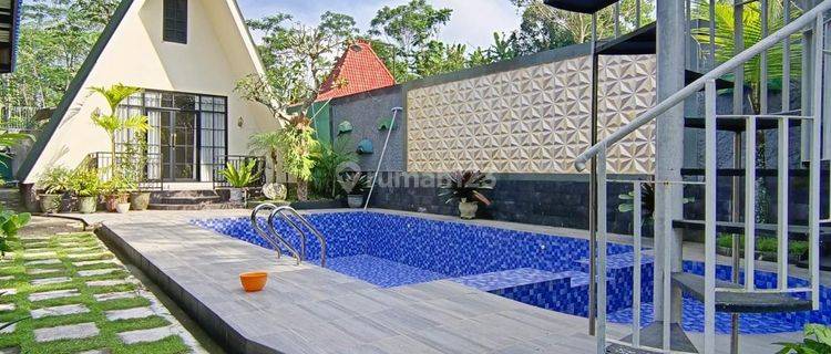 Villa Furnish View Alam Cantik Lokasi Dekat Museum Gunung Merapi 1