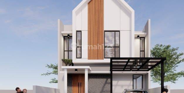 Rumah 2 Lantai Scandinavian Lokasi Strategis Terbaik di Kota Bekasi  1