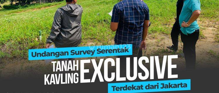 Kavling Terdekat Dari Jakarta Hanya Rp. 65 Jt 100m2 1