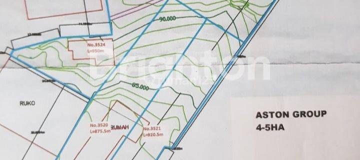 Tanah luas di pinggir jalan besar utama dan ditengah kota 1