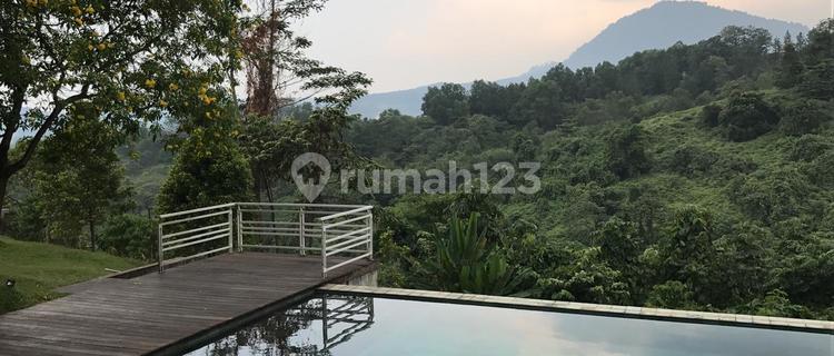 Rumah Mewah View Pegunungan Dengan Kolam Renang Dan Furnish Di Sentul City Bogor 1
