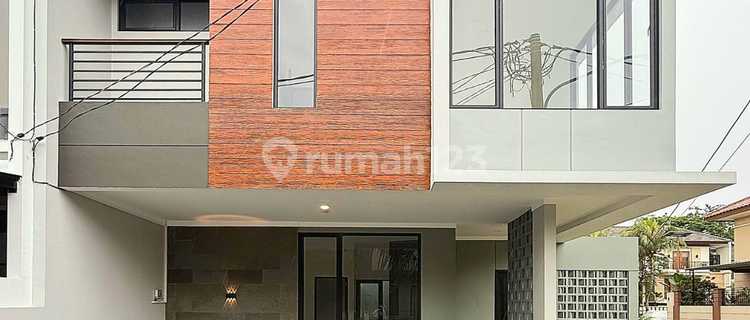 Modern Design House in Sector 9 Bintaro Jaya Tangsel 1