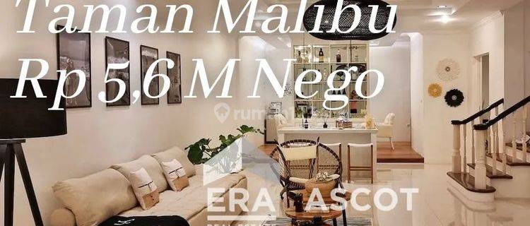 Dijual Rumah Mewah Inti Kota Komplek Elite Taman Malibu. 1