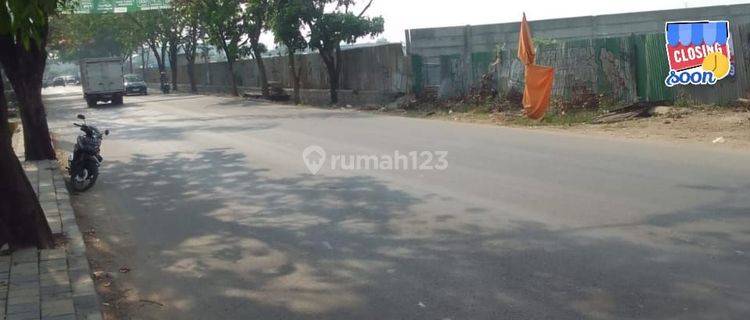 Disewakan Tanah Kavling Lokasi Sangat Strategis di Jalan Utama Samping Perumahan Melrose Duta Garden 1