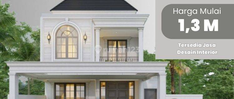 Rumah Keren Jogja Timur Start 1,3M Tersedia Jasa Interior  1