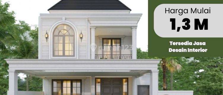  Rumah American Style Harga Murah Mulai 1,3 M Dekat Bandara  1