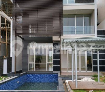 Rumah 3 Lantai Uk 12x35 Ada Pool+Lift View Golf Siap Huni 1