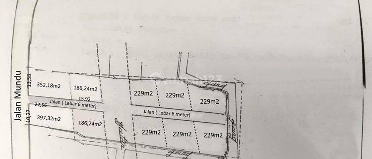 Hanya Dgn 12 Juta Per M2 Dapat Kavling Perumahan Di Jalan Mundu  1