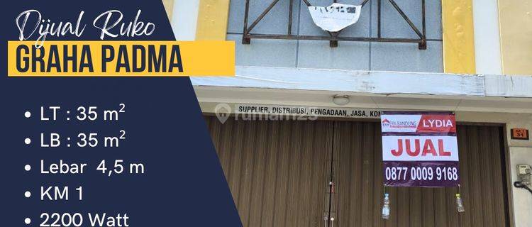 Dijual Ruko Graha Padma 1