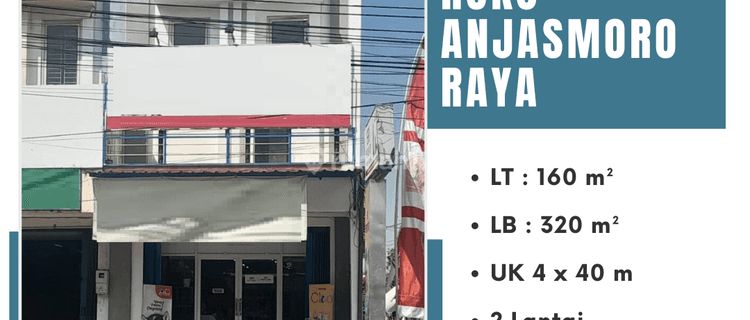 Dijual Ruko 2 Lantai Anjasmoro Raya 1