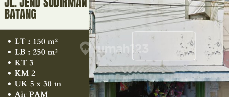 SHOPHOUSE JL. GENERAL SUDRIMAN BATANG 1