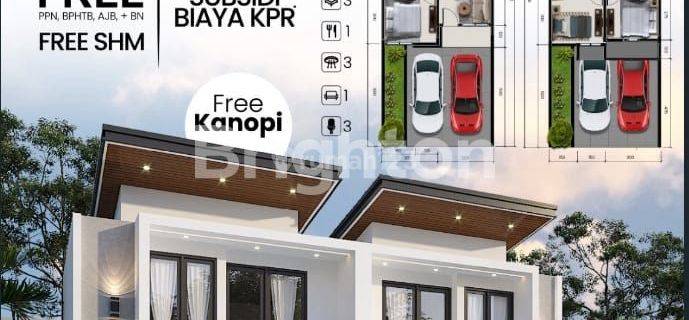 RUMAH 2 LANTAI TENGAH KOTA 1