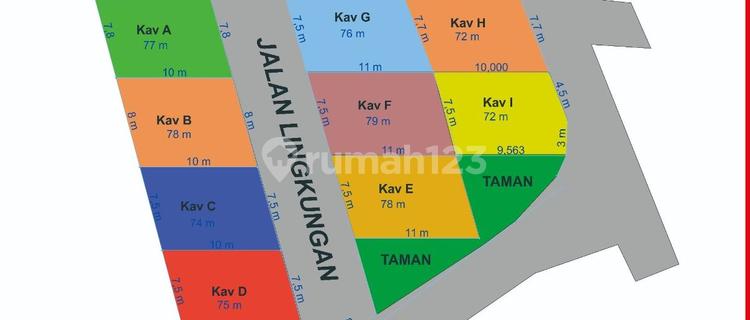 Kavling Murah Di Utara Prambanan Cuma 1jt m2 Siap Ajb  1