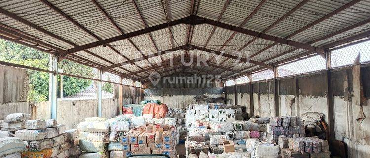 Dijual Gudang Hitung Tanah Bonus Ruko 3 Lantai Jl Raya Kalimalang 1