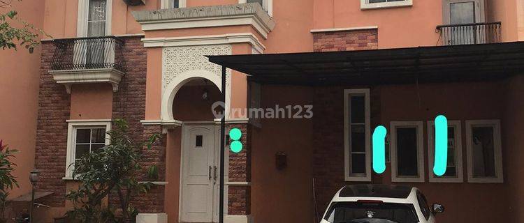 Dijual Cepat Rumah Cluster Alicante Lebar 12 Furnished Bagus 1