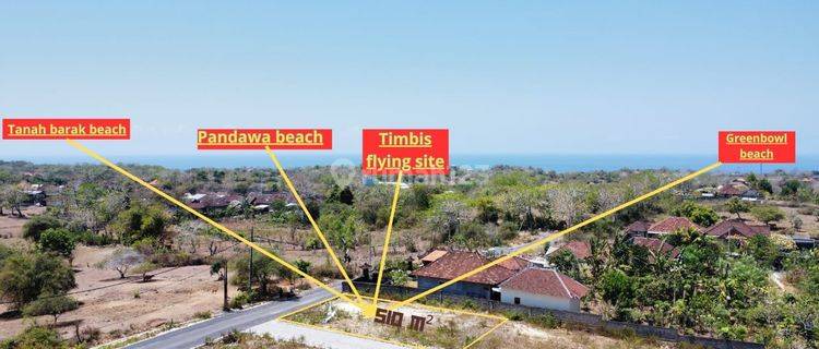 Do 261 For Sale Ocean View Land in Pandawa Near Nusa Dua Bali 1