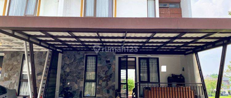 Rumah Carport Luas 2 Lt Siap Huni dekat The Breeze BSD City Bisa Nego J23319 1