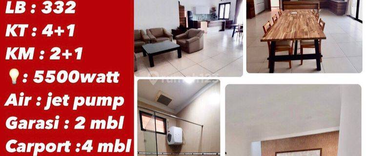 Rumah siap huni full furnished di Cluster tempo Dulu Kotabaru Parahyangan  1