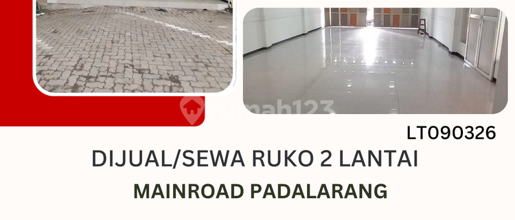 For Sale/Rent 2-Story Shop House on Main Road Padalarang 1