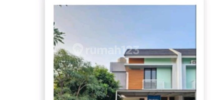 Strategic Modern Corner House in Harapan Indah City, Bekasi 1