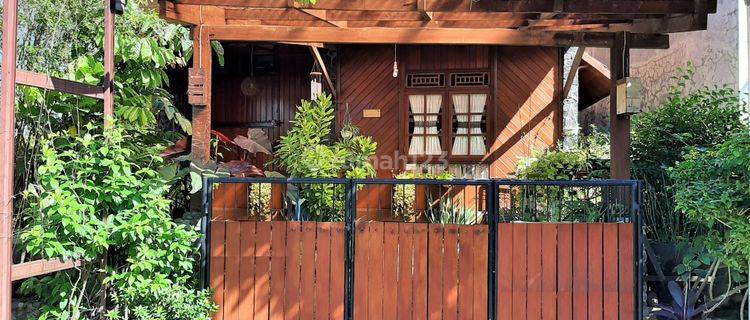 Dijual Rumah Kayu Unik Murah, Siap Huni di Perumahan Bogor Timur, Kota Bogor 1