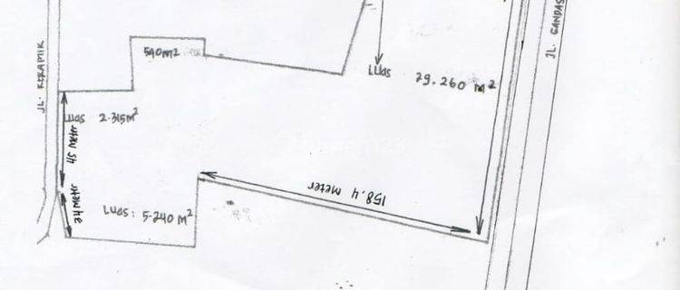 Kavling Bekas Pabrik Di Pinggir Jalan Raya Serang (Samping Flyover Taman Cibodas) 1