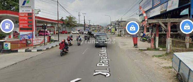 Dijual Tanah SHM di Jalan Raya Sukaraja Sukabumi  1