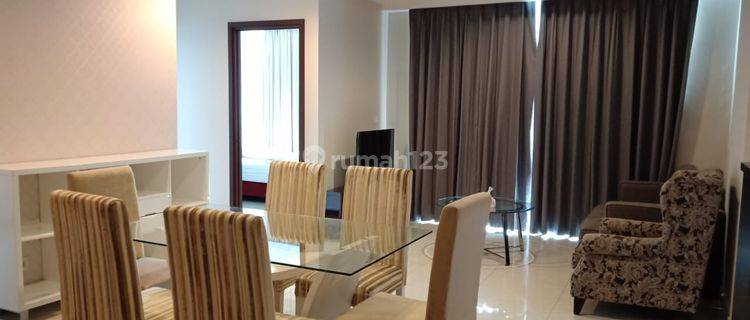 Disewakan Apartemen Denpasar Residences / Kuningan City Mall / 2 Kamar Tidur / 2 Bedroom / Furnished / Bagus / City View 1