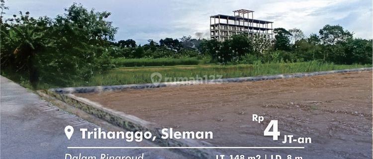 Kavling Hunian Trihanggo Dekat Jl Kabupaten, Jogja Ringroad Barat 1