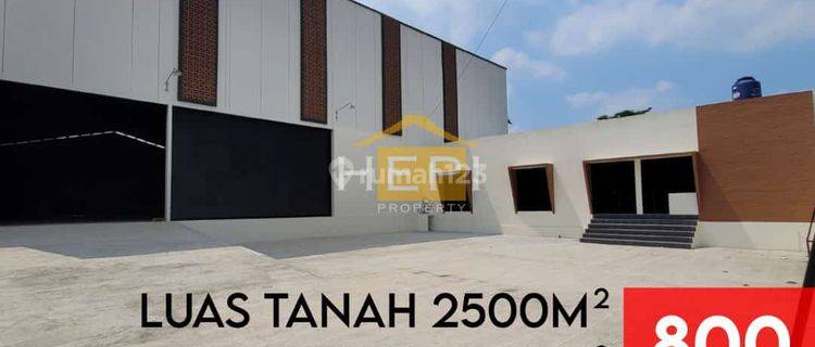 GUDANG BARU DISEWAKAN ! ADA LOADING DOCK DAN OFFICE ! 2500 m 1