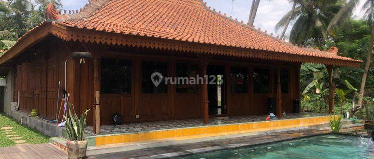 Disewakan Villa Joglo Aera Yang Asri Dan Nyaman Aera Ubud 1