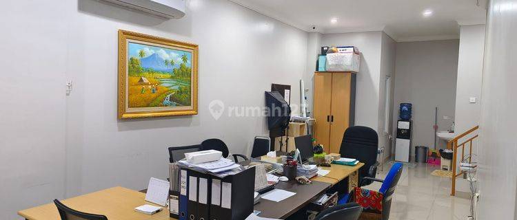 Turun Harga Dari 3.2M Menjadi 2.8M !! Dijual Ruko 3 Lantai, Row Jalan 2 Mobil, Hadap Selatan, Air PDAM, Listrik 13200VA, SHM di Mutiara Taman Palem, Cengkareng, Jakarta Barat 1