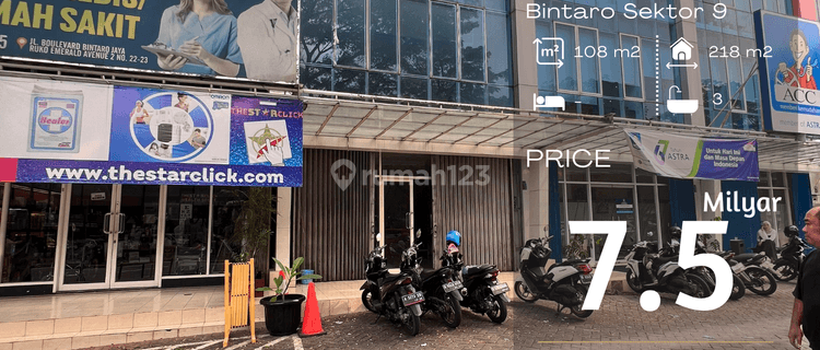 Ruko 3 Lantai Emerald Avenue 2 Bintaro Jaya Sektor 9 1