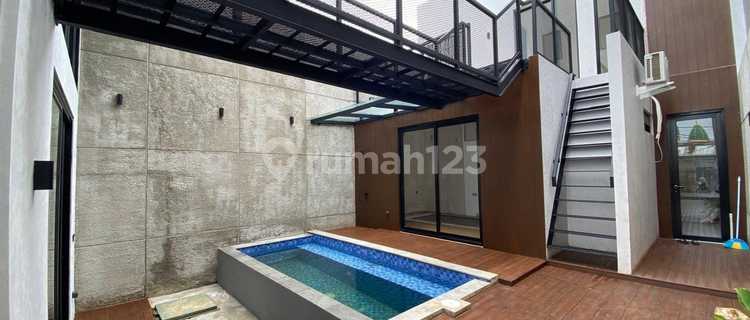 House for Sale Modern Industrial Private Pool Location in Ciputat 1