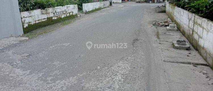 DIJUAL TANAH PEKARANGAN BONUS BANGUNAN RUMAH PINGGIR JALAN 1