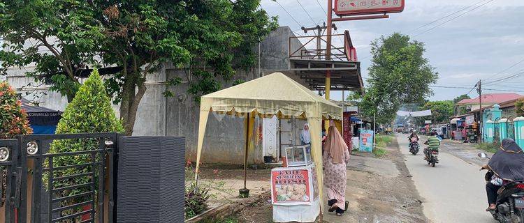 Rumah  di pinggir jalan besar lokasi premium di tanjumg morawa 1