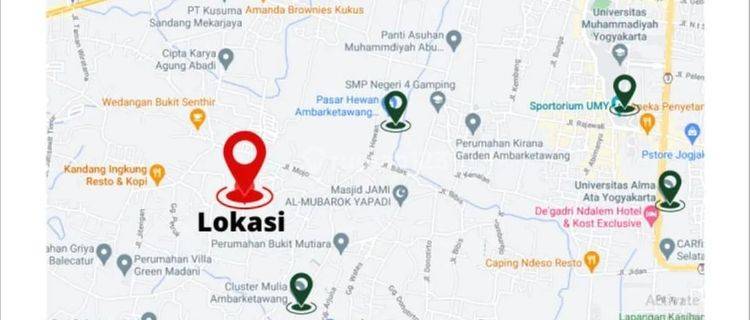 Rumah Murah All In di Sleman, Type 40 SHM Ready Siap Bangun 1