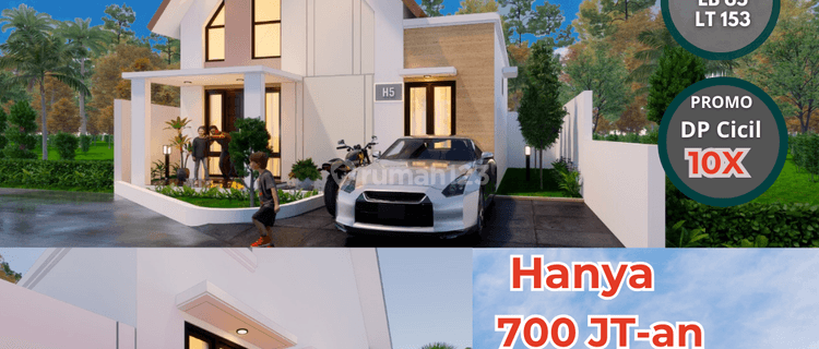 Rumah Dijual Dekat Manggo Factory Kasihan Bantul Bonus Ac  1