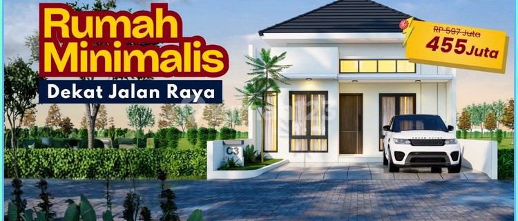 Rumah Murah Sleman Scandinavian Dalam Cluster 6 Km Ke Malioboro 1