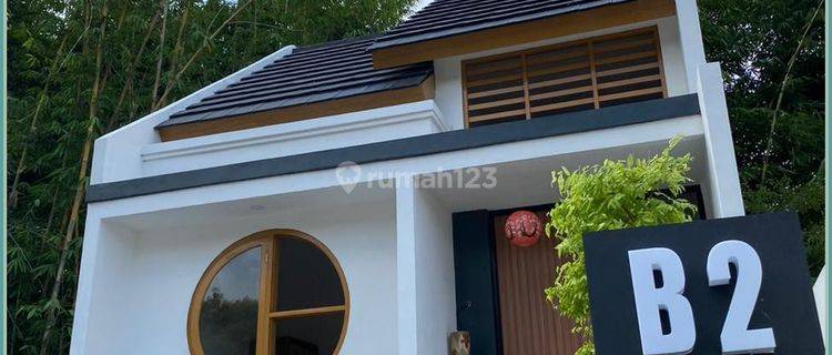 Rumah Murah di Jogja Jepang Modern 20 Menit Ke Kota Dalam Cluster Free 2 Unit Ac 1