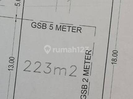 Kavling Murah Sudut Avani Amarilla BSD 12.4x18 Sudut Hadap Utara  1