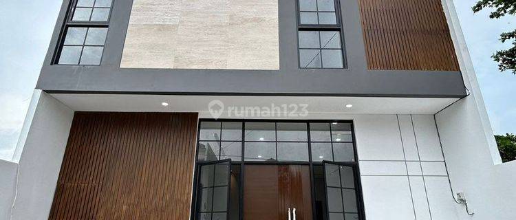 Rumah Modern Tropical Sutorejo Timur 2 Lt Bonus Tandon Dan Pompa 1