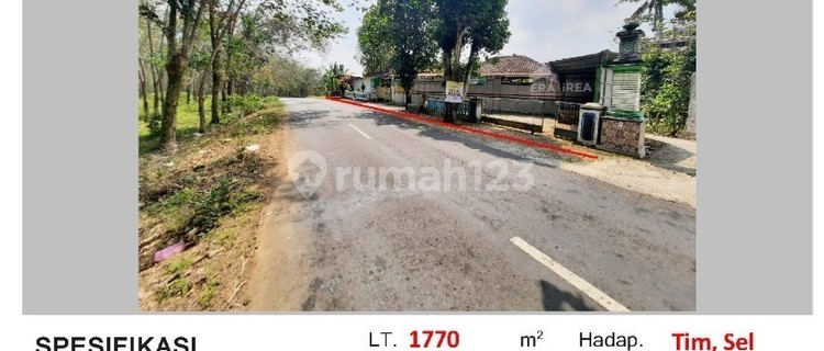 Rumah Dengan Ruang Usaha Luas di Karangpandan, Karanganyar 1