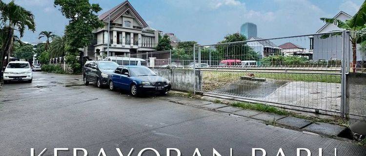 For Sale Kavling Siap Bangun Dekat Ke Senopati, Posisi Hoek 1