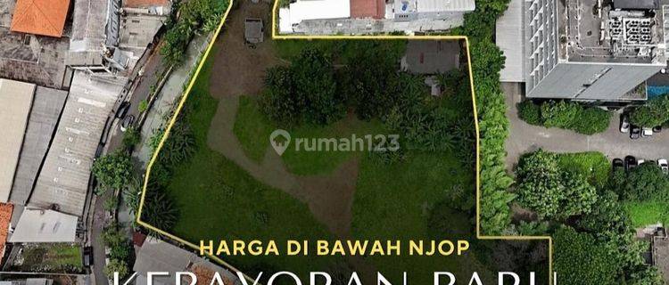 For Sale Kavling Siap Bangun Dekat Pakubuwono, Stasiun Krl 1