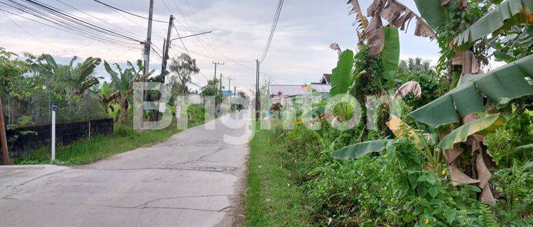 TANAH  DAERAH JL PERSATUAN MANGGAR BARU PINGGIR JALAN 1