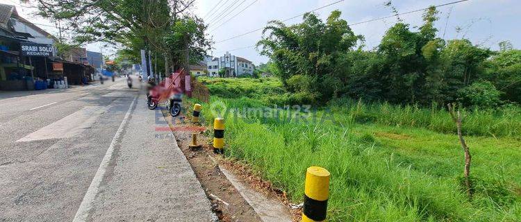 Tanah Pinggir Poros Jalan Raya Mojorejo Kota Batu 1