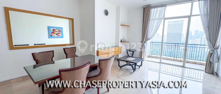 For Rent Apartemen Senayan Residence, 3 Badroom, View Golf Course Jarang Ada 1