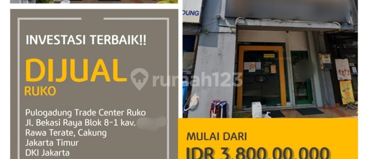 A283 Selling Nice and Cheap Shophouse in Pulogadung Trade Center 1